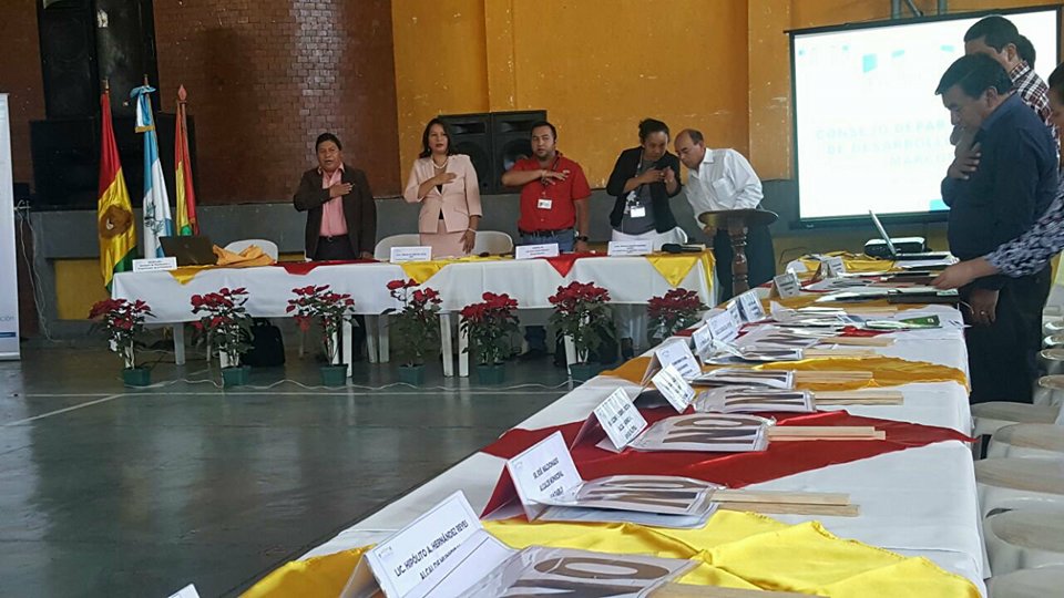 12a.  Reunión del Consejo Departamental de Desarrollo, San Marcos.