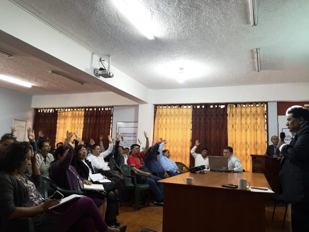 Cuarta Reunión de Consejo Departamental de Desarrollo San Marcos