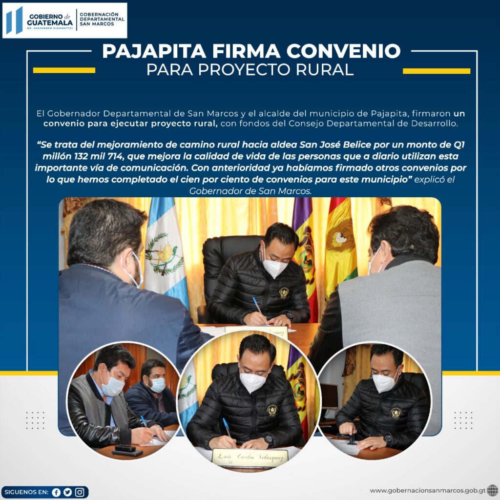 Firma de Convenios