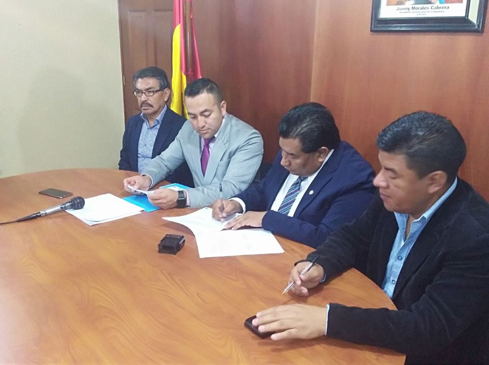 Firma de primeros convenios ejercicio fiscal 2018
