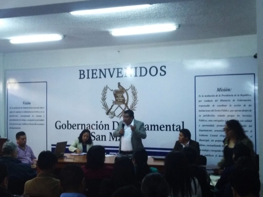 Novena Reunión Ordinaria de Consejo Departamental de Desarrollo