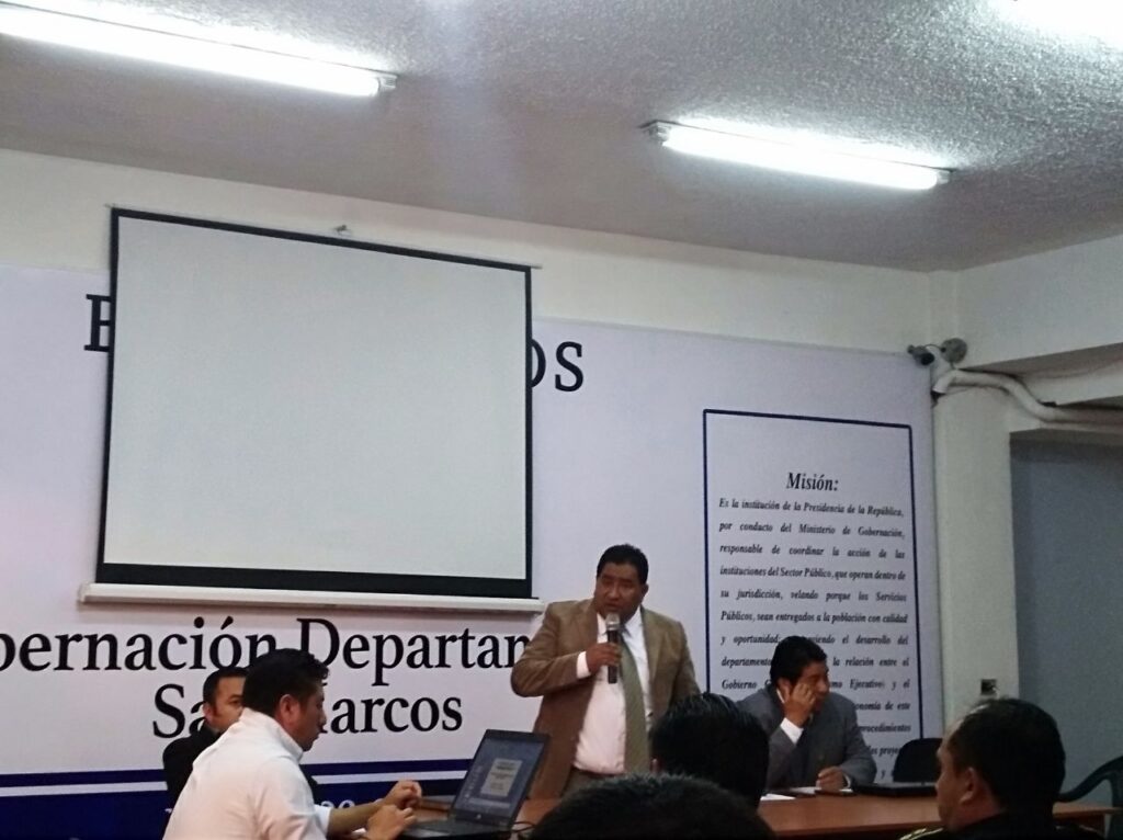 Octava reunión ordinaria de Consejo Departamental de Desarrollo