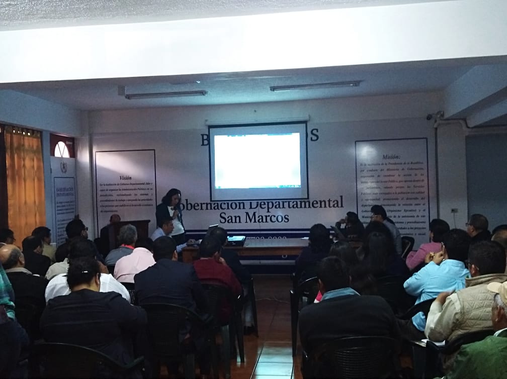 Primera Reunión de Consejo Departamental de Desarrollo del año 2019